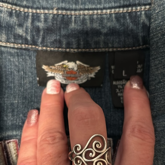 Harley-Davidson Jean jacket. - Picture 5 of 9